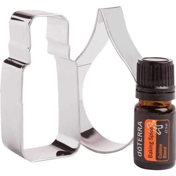 60220232 - Sütivágó formák és Baking Spice keverék (5 ml)
